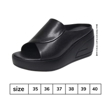 Load image into Gallery viewer, Sandali ortopedici con tacco ad assorbimento d&#39;urto - Ozerty
