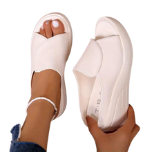Load image into Gallery viewer, Sandali ortopedici con tacco ad assorbimento d&#39;urto -Bianco/EU35Bianco/EU36Bianco/EU37Bianco/EU38Bianco/EU39Bianco/EU40 - Ozerty
