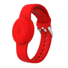 Carica l&#39;immagine nel visualizzatore di Gallery, Orologio in Silicone per AirTag -Rosso - Ozerty
