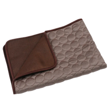 Load image into Gallery viewer, Cuscinetto di raffreddamento per animali domestici in seta -Caffè/XSCaffè/SCaffè/MCaffè/LCaffè/XL - Ozerty
