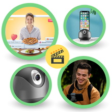 Load image into Gallery viewer, Gimbal intelligente con tracciamento automatico a 360 - Ozerty
