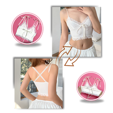 Carica l&#39;immagine nel visualizzatore di Gallery, Morbido top in pizzo alla moda - Ozerty
