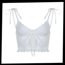 Carica l&#39;immagine nel visualizzatore di Gallery, Morbido top in pizzo alla moda - Ozerty
