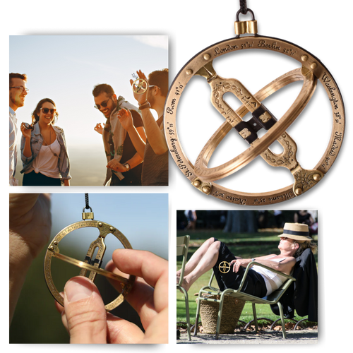 Orologio solare da tasca di precisione - Ozerty