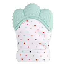 Load image into Gallery viewer, Guantino lenitivo per la dentizione -Verde chiaro - Ozerty
