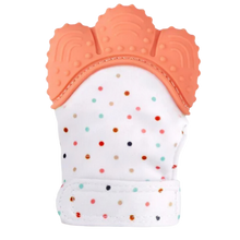 Load image into Gallery viewer, Guantino lenitivo per la dentizione -Arancione - Ozerty
