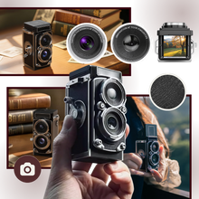 Load image into Gallery viewer, Fotocamera Reflex a Doppio Obiettivo Senza Tempo - Ozerty
