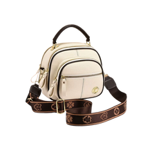 Load image into Gallery viewer, Borsa a tracolla vegana senza tempo -Beige - Ozerty
