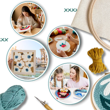 Carica l&#39;immagine nel visualizzatore di Gallery, Kit per Uncinetto con Aghi e Fili - Ozerty
