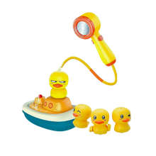 Load image into Gallery viewer, Giocattolo da bagno a triplo spruzzo con anatre - Ozerty
