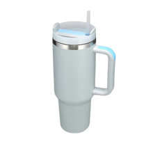 Load image into Gallery viewer, Tazza per auto di grande capacità con manico -Grigio chiaro - Ozerty
