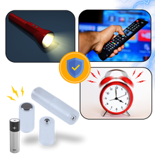 Load image into Gallery viewer, Convertitore universale di batterie da AAA a AA - Ozerty
