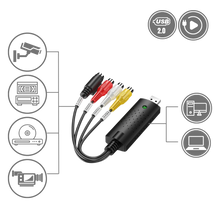 Load image into Gallery viewer, Adattatore di cattura USB 2.0 Video TV DVD VHS DVR - Ozerty
