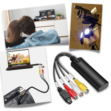 Load image into Gallery viewer, Adattatore di cattura USB 2.0 Video TV DVD VHS DVR - Ozerty
