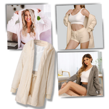Carica l&#39;immagine nel visualizzatore di Gallery, Versatile ed elegante set di pigiama corto - Ozerty

