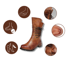 Load image into Gallery viewer, Stivaletti in Pelle PU Vintage - Ozerty
