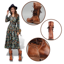 Load image into Gallery viewer, Stivaletti in Pelle PU Vintage - Ozerty
