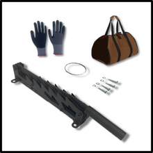 Load image into Gallery viewer, Spaccalegna da parete per legna da ardere - Ozerty
