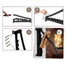 Load image into Gallery viewer, Spaccalegna da parete per legna da ardere - Ozerty
