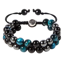 Load image into Gallery viewer, Bracciale di protezione resistente all&#39;acqua -Zaffiro di mezzanotte - Ozerty
