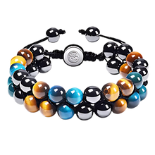 Load image into Gallery viewer, Bracciale di protezione resistente all&#39;acqua -Nebbia di mezzanotte - Ozerty
