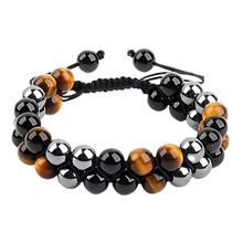 Load image into Gallery viewer, Bracciale di protezione resistente all&#39;acqua -Castagna d&#39;ebano - Ozerty
