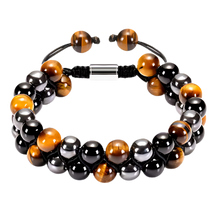 Load image into Gallery viewer, Bracciale di protezione resistente all&#39;acqua -Fumo di carbone - Ozerty
