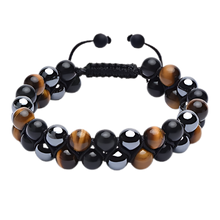 Load image into Gallery viewer, Bracciale di protezione resistente all&#39;acqua -Occhio di tigre - Ozerty
