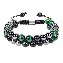 Load image into Gallery viewer, Bracciale di protezione resistente all&#39;acqua -Ombra di smeraldo - Ozerty
