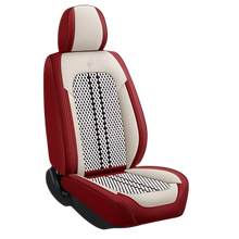 Load image into Gallery viewer, Protezione impermeabile per sedili auto -Bordo bianco rosso - Ozerty
