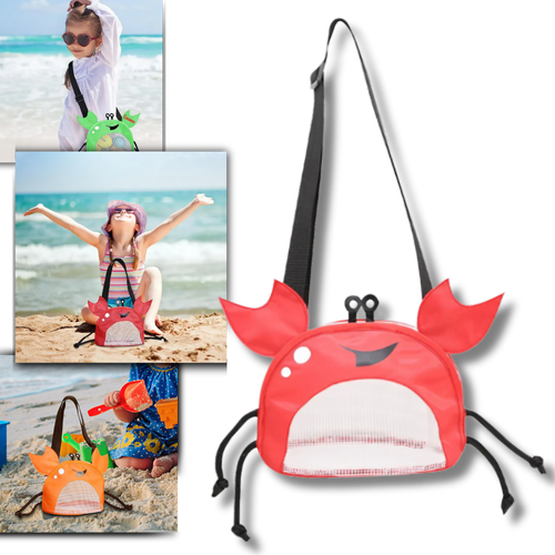 Borsa da spiaggia impermeabile per bambini a forma di granchio - Ozerty
