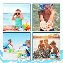 Load image into Gallery viewer, Borsa da spiaggia impermeabile per bambini a forma di granchio - Ozerty
