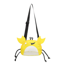 Load image into Gallery viewer, Borsa da spiaggia impermeabile per bambini a forma di granchio -Giallo - Ozerty
