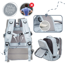 Load image into Gallery viewer, Zaino da viaggio impermeabile con ricarica USB - Ozerty
