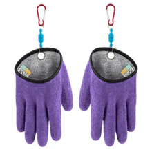 Carica l&#39;immagine nel visualizzatore di Gallery, Guanti da pesca resistenti all&#39;usura -Viola - Ozerty
