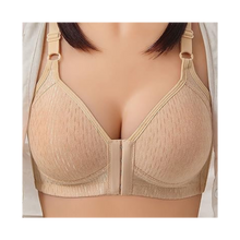 Load image into Gallery viewer, Reggiseno push up senza fili per taglie forti -Cotone piqué Pelle  - Ozerty

