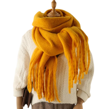 Load image into Gallery viewer, Sciarpa da donna Cozy Elegance -Curcuma - Ozerty
