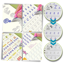 Load image into Gallery viewer, Quaderni di Pratica con Solchi Scrivibili e Cancellabili - Ozerty
