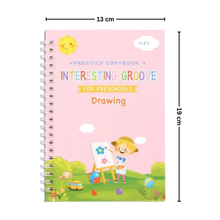 Load image into Gallery viewer, Quaderni di Pratica con Solchi Scrivibili e Cancellabili - Ozerty
