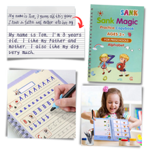 Load image into Gallery viewer, Quaderni di Pratica con Solchi Scrivibili e Cancellabili - Ozerty
