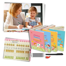 Load image into Gallery viewer, Quaderni di Pratica con Solchi Scrivibili e Cancellabili - Ozerty
