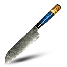 Load image into Gallery viewer, Coltelli giapponesi della serie Mare Giallo -Santoku 30 cm - Ozerty
