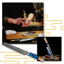 Load image into Gallery viewer, Coltelli giapponesi della serie Mare Giallo - Ozerty
