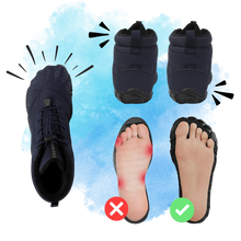 Load image into Gallery viewer, Scarpe da trekking impermeabili a tacco zero - Ozerty
