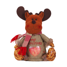 Load image into Gallery viewer, Borsa Regalo Natalizia Riutilizzabile con Chiusura a Zip -Alce - Ozerty
