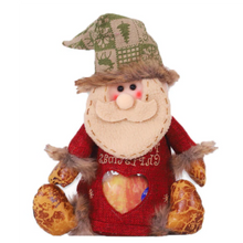 Load image into Gallery viewer, Borsa Regalo Natalizia Riutilizzabile con Chiusura a Zip -Babbo Natale - Ozerty
