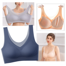 Load image into Gallery viewer, Ultra-Thin Ice Silk Seamless Bra -
